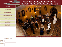 Tablet Screenshot of ceilidhnortheast.com
